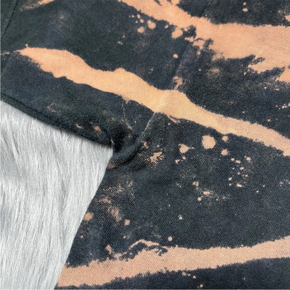 Vintage 1999 Black Bleached Annieville Blues Piano Music T Shirt - Picture 5 of 8